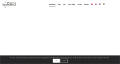 Desktop Screenshot of plahte.no